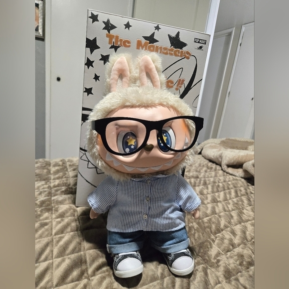 Pop Mart THE MONSTERS FLIP WITH ME Vinyl Plush , Doll Used For Display Only - Picture 3 of 7